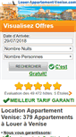 Mobile Screenshot of louer-appartement-venise.com